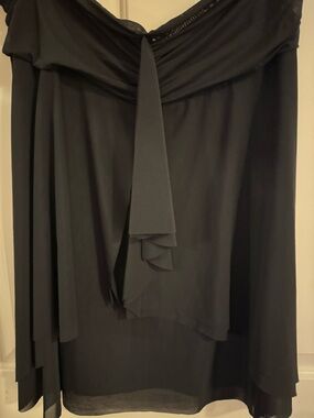 Profile By Gottex Black Swim Sarong Wrap Size- XL **NWT**